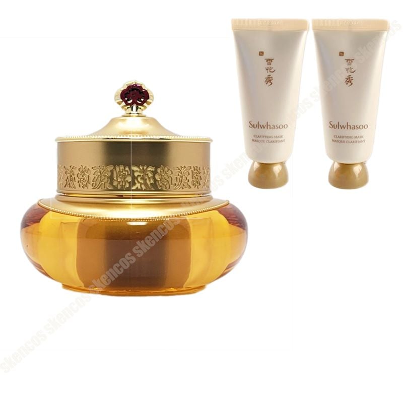 拱辰享(ゴンジンヒャン) 気&津 クリーム 50ml/基礎栄養弾力ケア+雪花秀 玉容 パック35ml x 2ea/フィルオフマスク