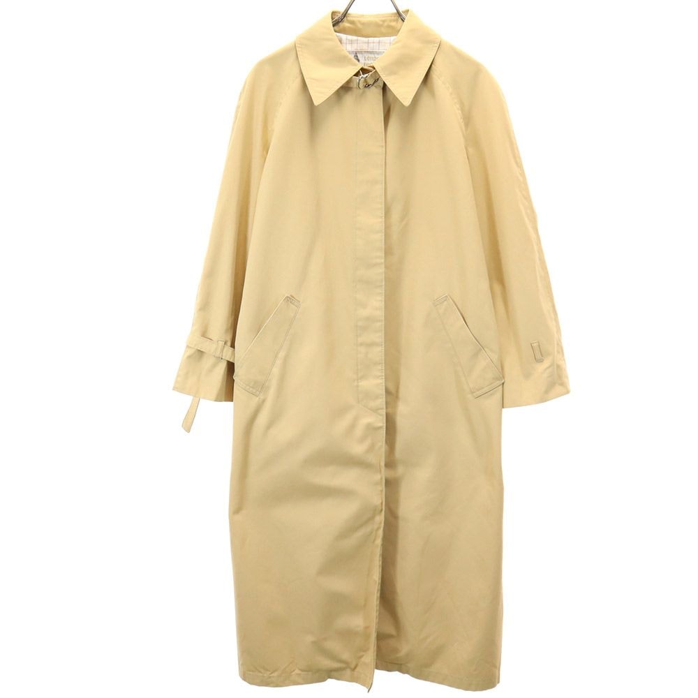 70s 80s ヴィンテージ ステンカラーコート 14REG ベージュ レディース 5,465円