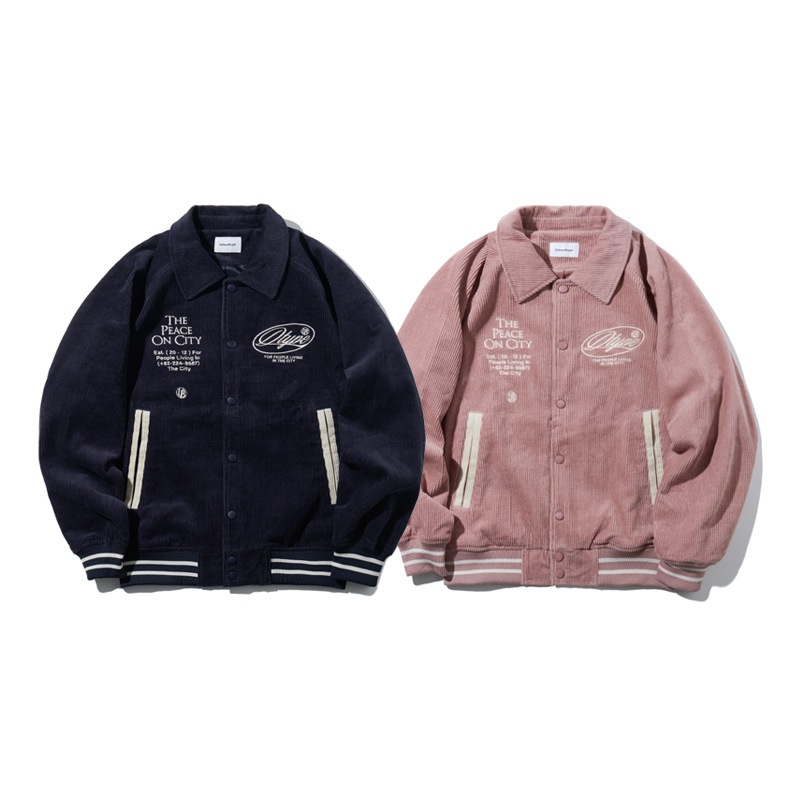 [TXT テヒョン 着用] Corduroy Raglan Jacket 韓国 アイドル アウター 秋 冬 メンズ レディース オーバーサイズ