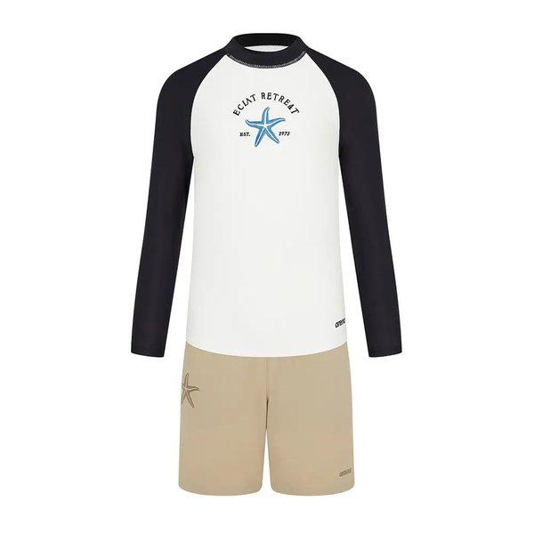 リオ ラッシュガード セット (A6BB1BS01) BLK