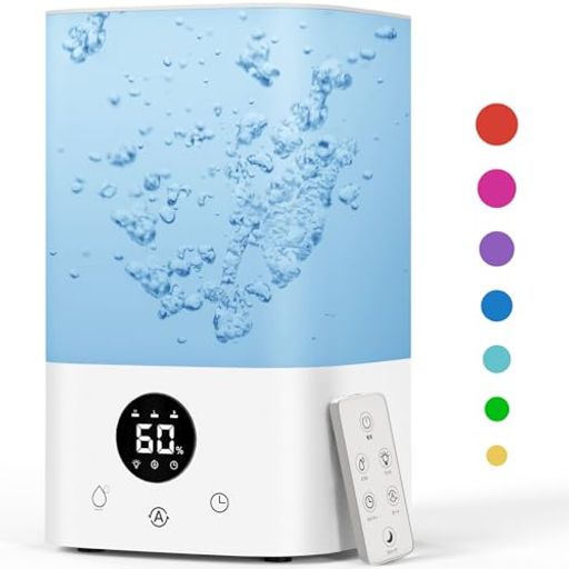 加湿器 大容量 3.5L【2024冬新登場・知能恒湿・節電対策・超音波式】加湿器 5,049円