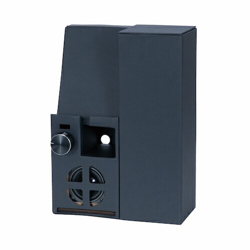 ライフスタイルツール with Speaker スピーカー付き収納 ブラック LST-WS01BK