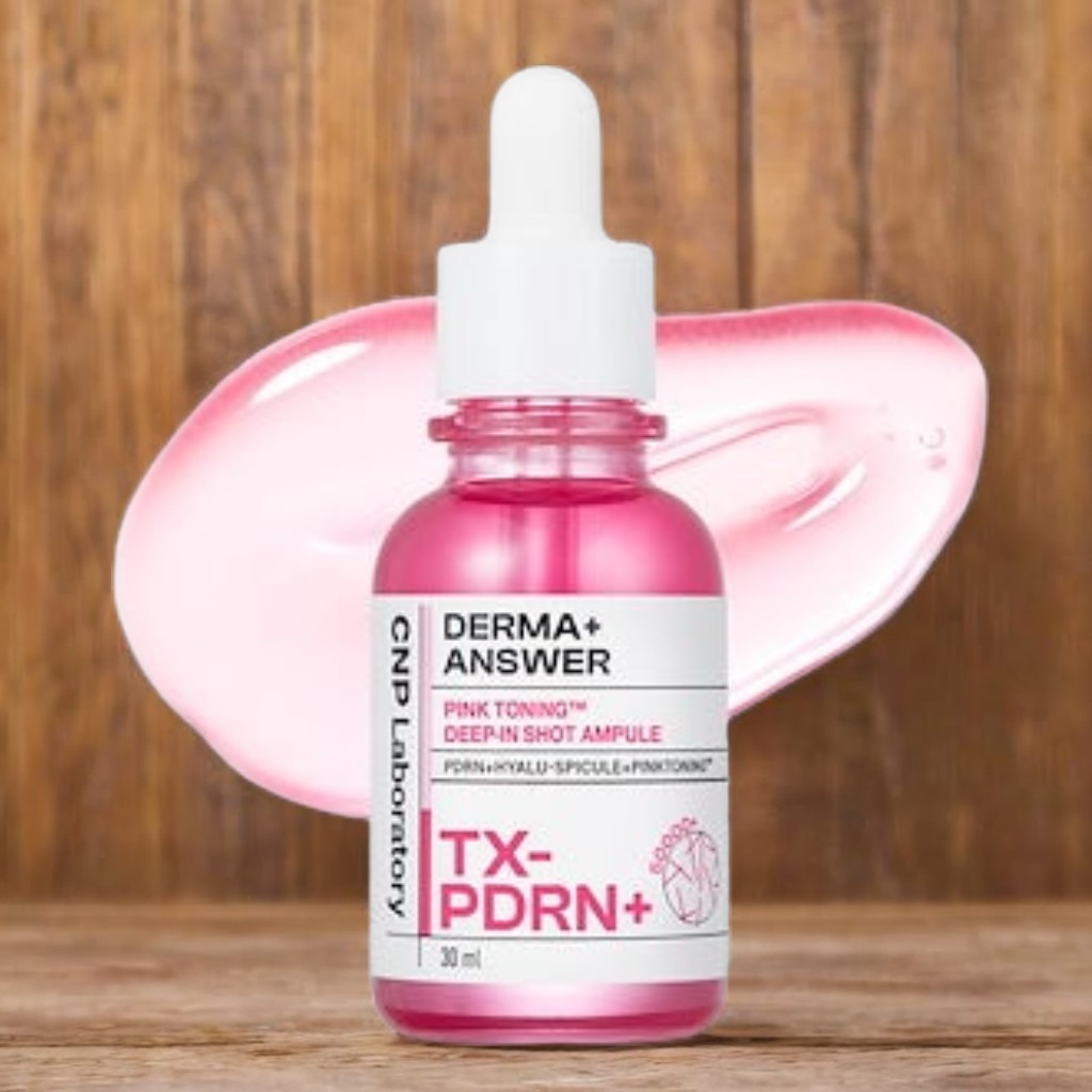 【CNP Laboratory】 ダーマアンサー ピンクトーニング ディープインショット アンプル 30ml PDRN ピンクビタミン ナイアシンアミド 美肌ケア 透明感 弾力ケア 美容液 韓国コスメ