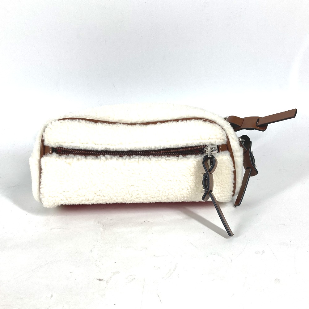 ボディバッグ 3215176 ブラスター ボア ファー カバン ベルトバッグ クロス ホワイト