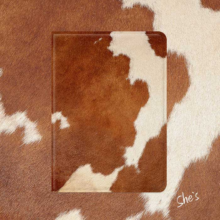 【カウプリント iPadケース TPU 】iPadカバー iPad Pro iPad Air iPad mini 牛 オシャレ エレガント 可愛い かわいい 高級感 Shes