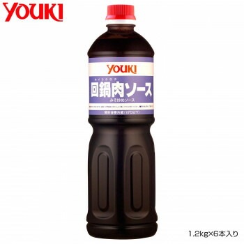YOUKI ユウキ食品 回鍋肉ソース 1.2kgx6本入り 210123