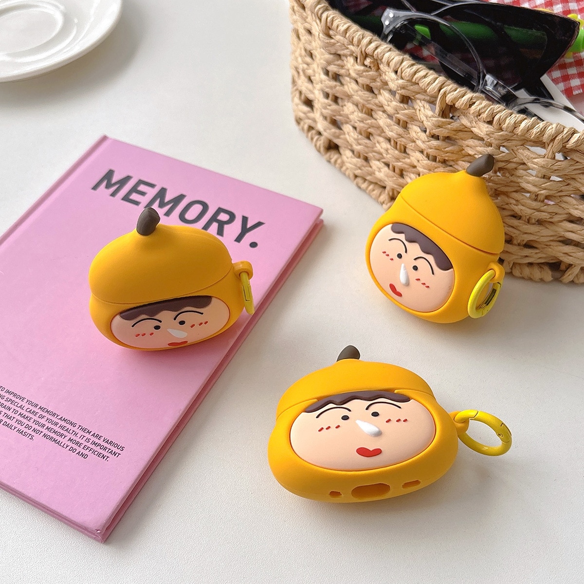 【20点セット】【送料無料】ヒョウタン阿呆airpods proアップルBluetoothイヤホンケース234世代カートゥーン保護カバーの適用を怪しむ