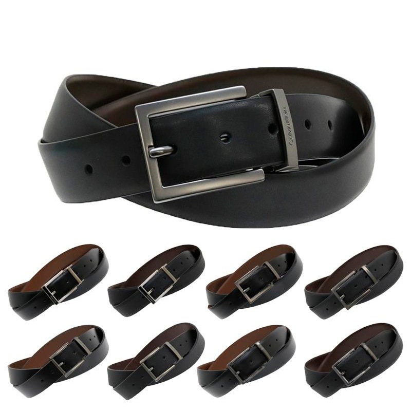 ベルト メンズ 本革 レザー リバーシブル ビジネス カジュアル 11CK01002 11CK02001 11ckbelt
