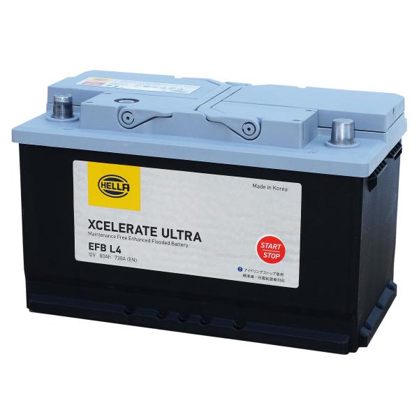 HELLA（ヘラー） 輸入車用バッテリー 　EFB L4