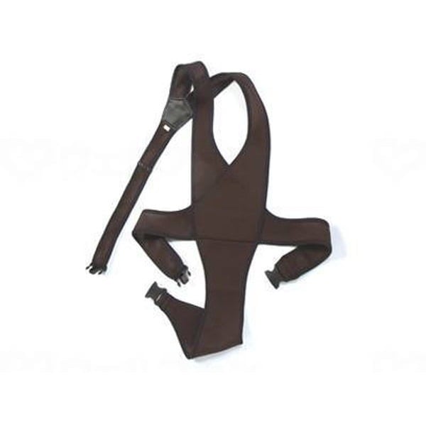 特殊衣料 車いす用ベルト 茶 L 4010 メーカー直送