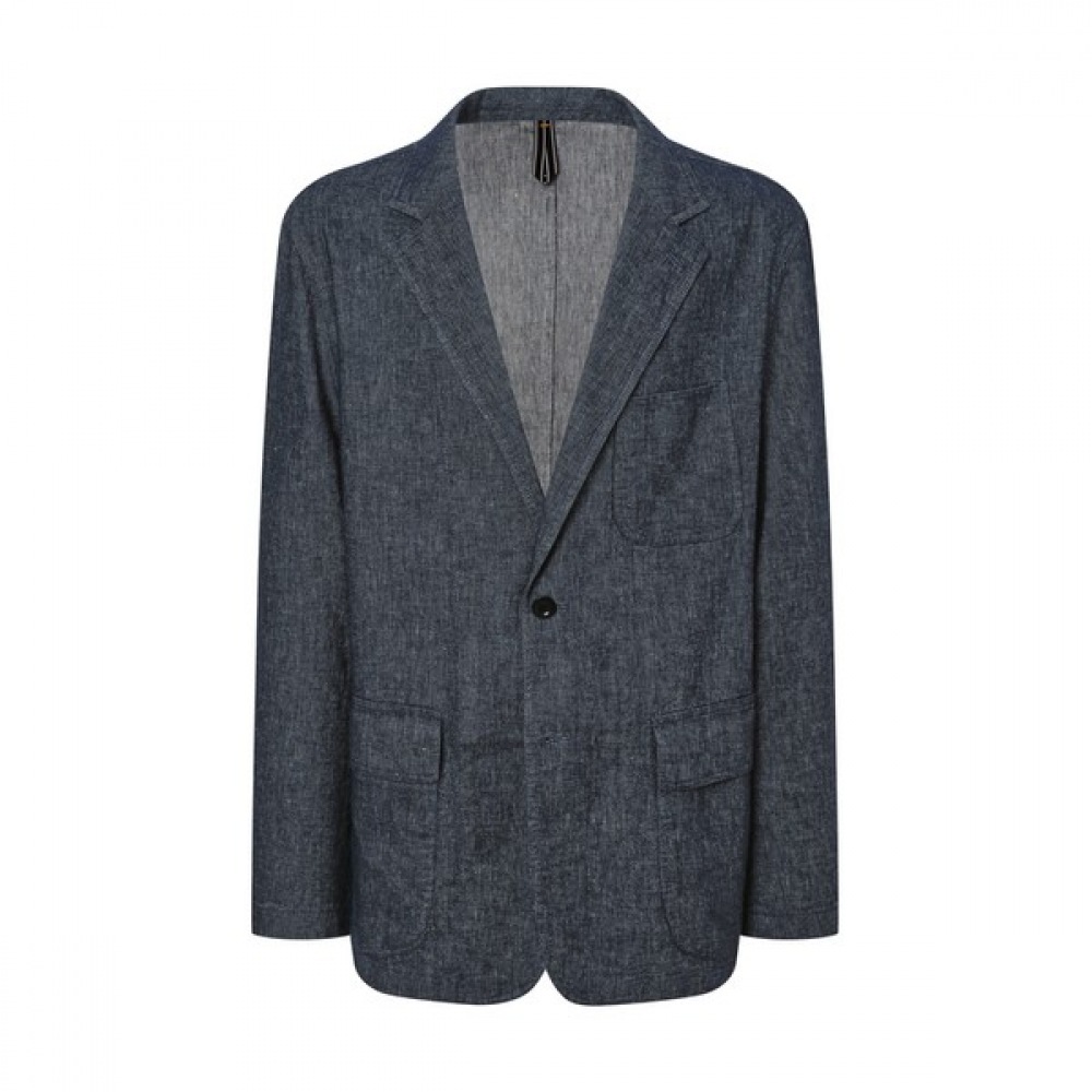 [ヘッジス] 25SS インディゴセットアップジャケット HZJA5B303N1