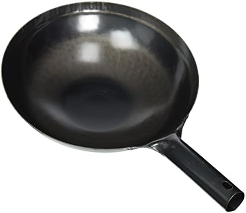 山田工業所 山田 鉄 打出 中華片手鍋 30cm(板厚1.2mm)