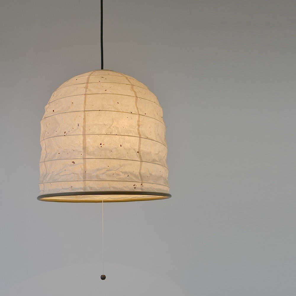 彩光デザイン 和照明 和紙照明 ペンダントライト 2灯 【電球別売】 SPN2-1098 粕紙 日本製 和風照明 【送料無料】