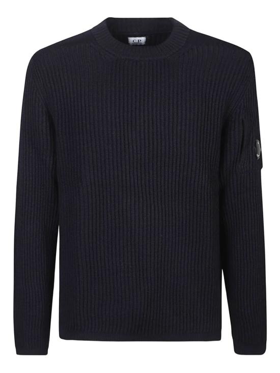 C.P. COMPANY Men Sweater 19CMKN219A 006595A 888 TOTAL ECLIPSE