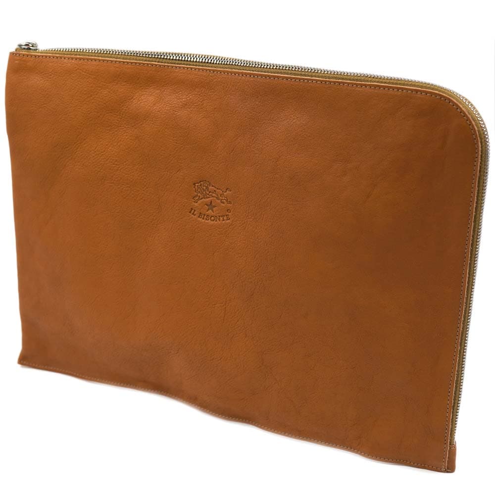 イルビゾンテ クラッチバッグ セカンドバッグ ブラウン系 ナチュラル NATURAL IL BISONTE OSL002-PO0001-NA182