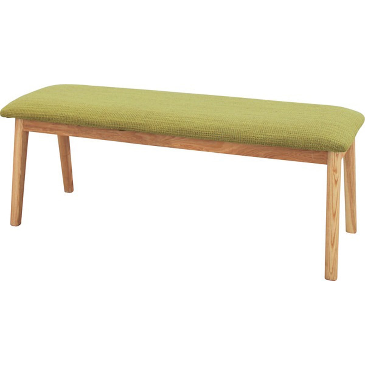 モタ ベンチ 天然木 アッシュ ウレタン塗装 ポリエステル コットン