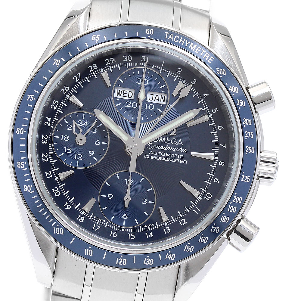 オメガ OMEGA 3222.80 スピードマスター トリプルカレンダー クロノグラフ 自動巻き メンズ _890489【中古】 174,450円