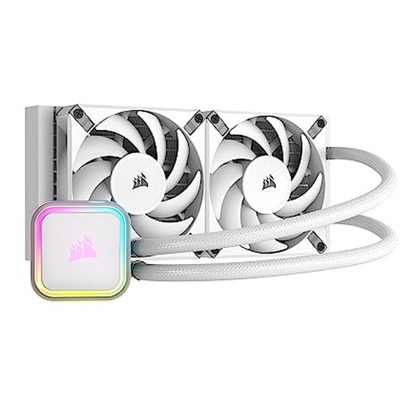 水冷一体型CPUクーラー iCUE H100i RGB ELITE ホワイト CW-9060078-WW CW-9060078-WW