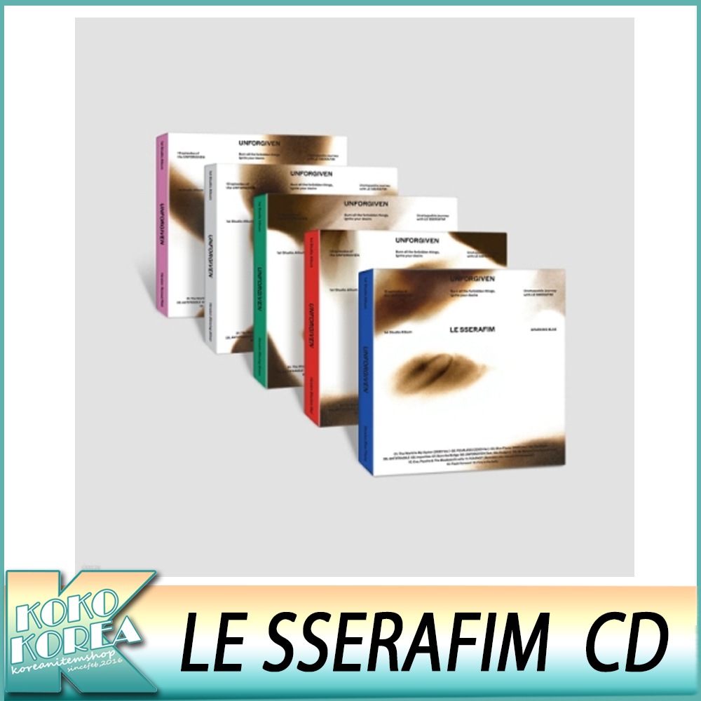 ５種セット (COMPACT ver.) LE SSERAFIM 1st Studio Album UNFORGIVEN 7,291円