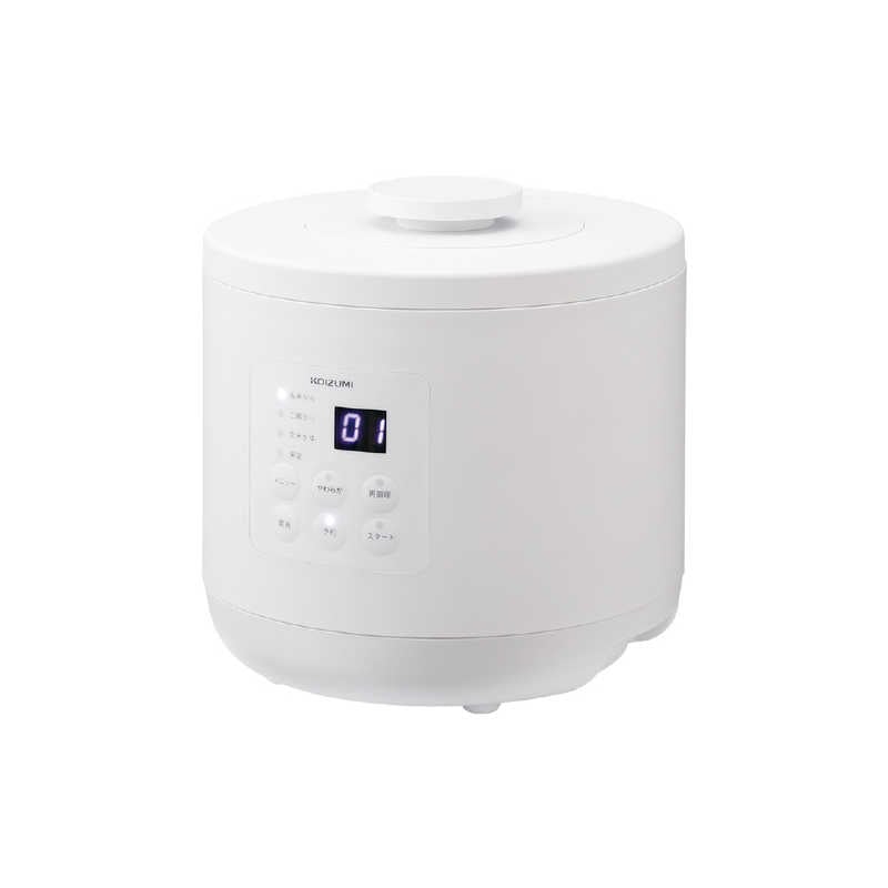 コイズミ　KOIZUMI　おかゆメーカー ホワイト　KSC-0800-W