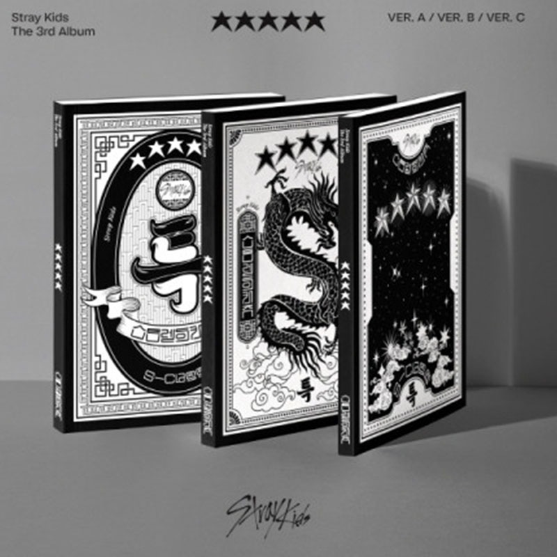 ストレイキッズアルバム正規3集（5-STAR）スキッズ一般版3種セット未開封