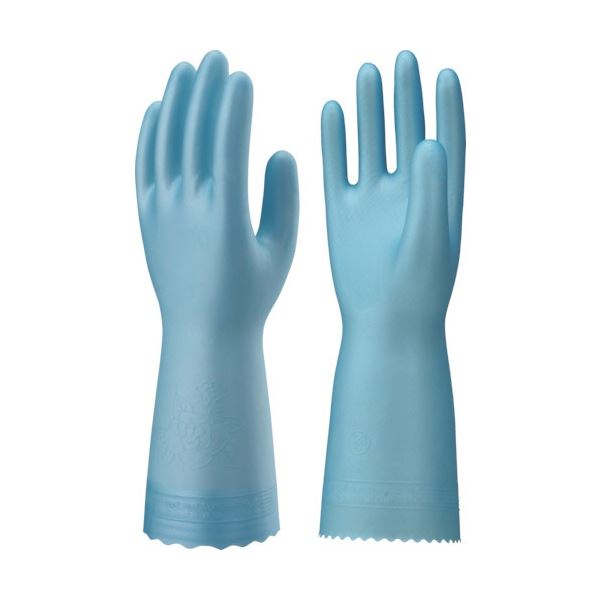 (まとめ) ショーワグローブ ナイスハンドするっとタッチ L サファイヤブルー NHST-LB 1双 (×50セット)