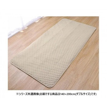 ベッドパッド 防水 四隅ゴムバンド付き ダブル 140x200cm 1587259