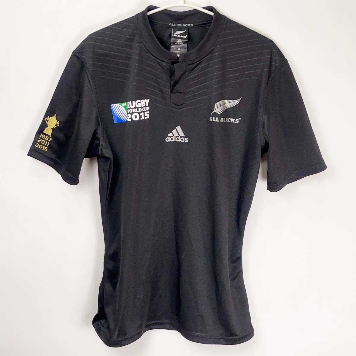 【中古】アディダス オールブラックス 2015 ラグビーワールドカップ優勝記念限定 ジャージ M S98977 ADIDAS 7,325円