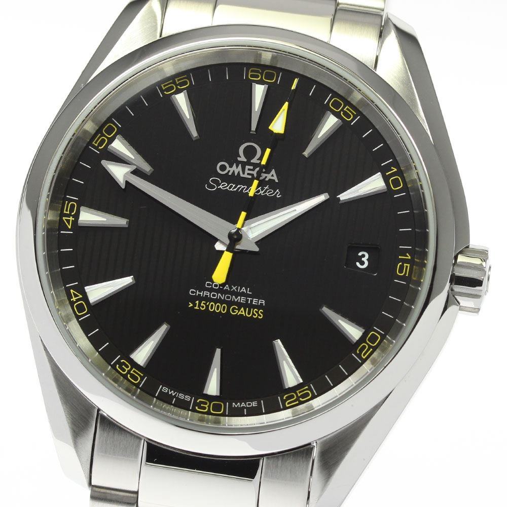 オメガ OMEGA 231.10.42.21.01.002 シーマスター アクアテラ 15000ガウス 自動巻き メンズ 美品 _810791【中古】 253,890円