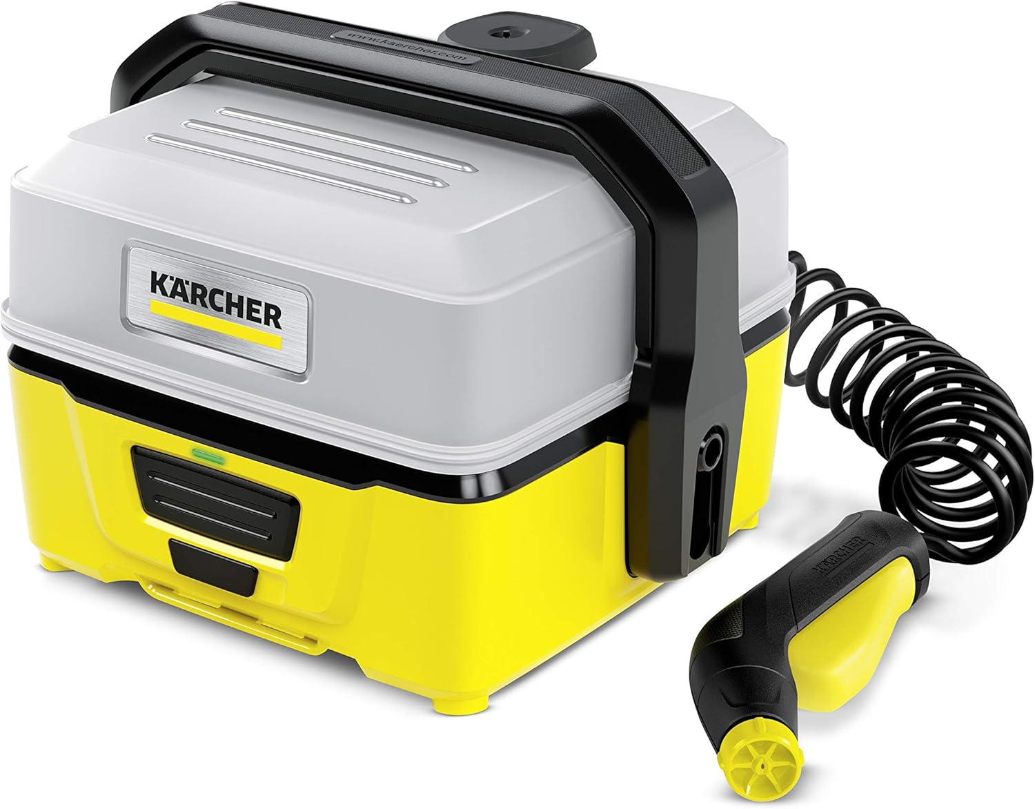 ケルヒャー(Karcher) マルチクリーナー OC3 水道より高圧で洗浄(非高圧洗浄機) 軽量 コンパクト コードレス 充電式 給水タンク一体型 オプションアクセサリー豊富 洗車 自転車 エアコンフ