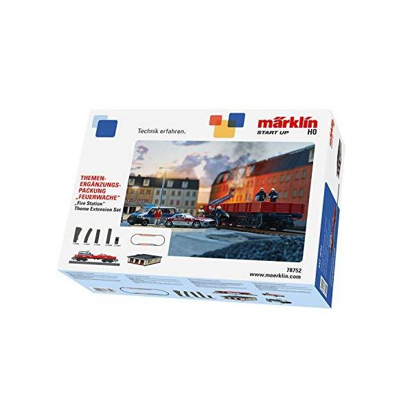 Marklin 78752 Start Up Themed Supplement Pack Fire Station， Track H0 並行輸入品 39,200円