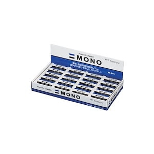 【3日以内発送】トンボ鉛筆 消しゴム MONO モノPE01 40個 PE-01A-40P