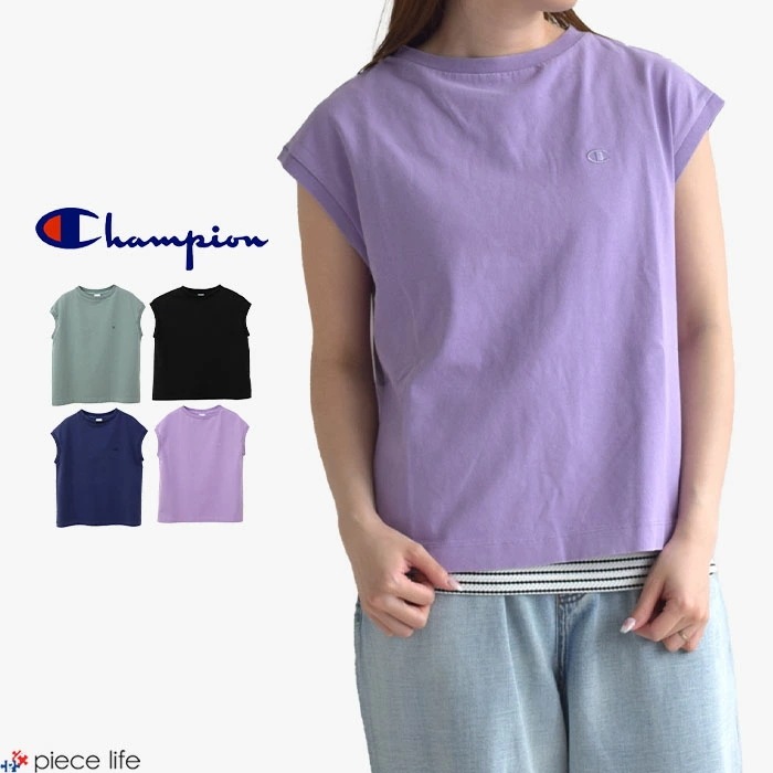 【2025春夏新作】 Tシャツ ノースリーブ スリーブレス ショートスリーブ 半袖 トップス スリーブレスシャツ カットソー レディース ウィメンズ 夏服 無地 CW-B307