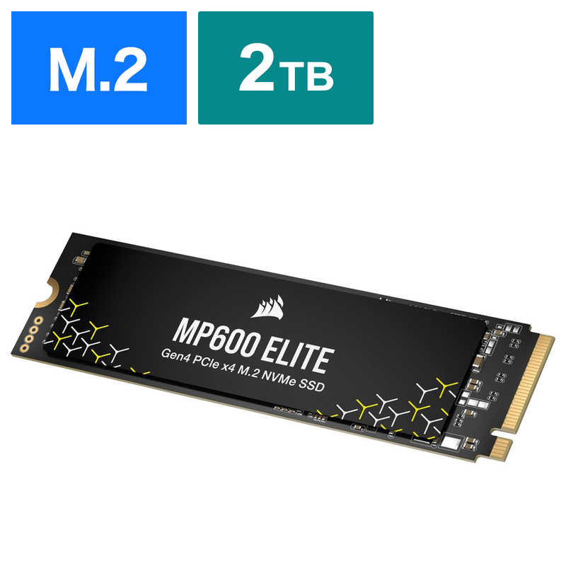 コルセア　CORSAIR　内蔵SSD PCI-Express接続 ブラック [2TB /M.2]　CSSD-F2000GBMP600ENH