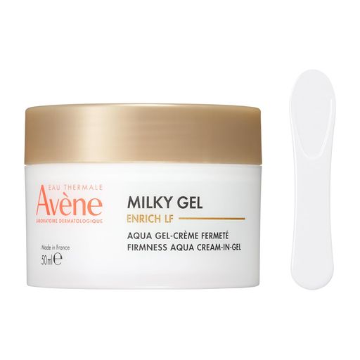 アベンヌ(Avene) ミルキージェル エンリッチ LF 50mL オールインワン ジェル・リキッド状 無香料 デリケート 乾燥小ジワ ハリ 保湿 ワンステップ メンズ 敏感肌 ダーマコスメ 資生堂