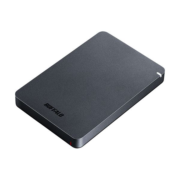バッファロー MiniStationUSB3.1(Gen1)対応 耐衝撃ポータブルHDD 1TB ブラック HD-PGF1.0U3-BKA 1台