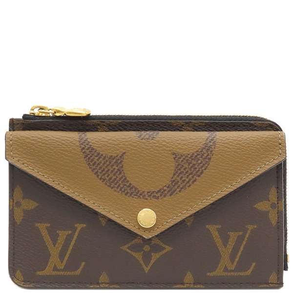 ルイヴィトン LOUIS VUITTON カードケース ポルト カルト レクト ヴェルソ モノグラムキャンバス モノグラムリバースキャンバス モノグラムリバース ゴールド金具 フラグメントケース コイ
