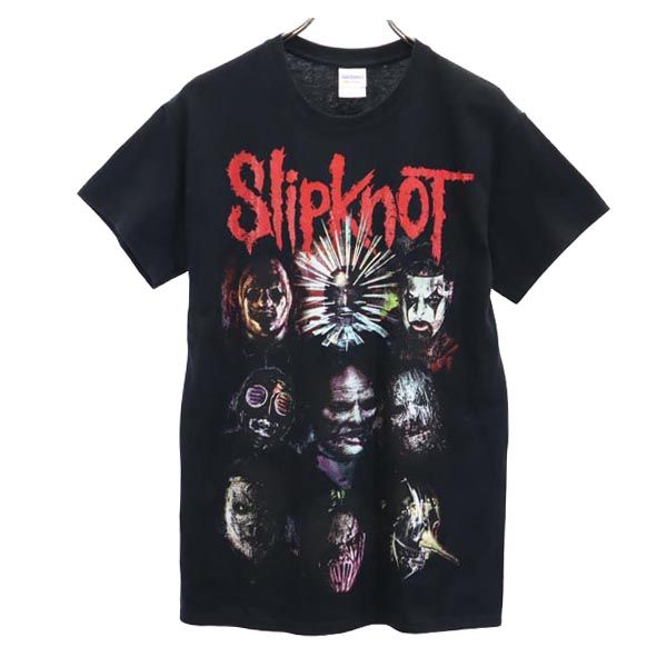 SLIPKNOT PREPARE FOR HELL 2014-2015 半袖 Tシャツ S ブラック系 スリップノット バンT メンズ