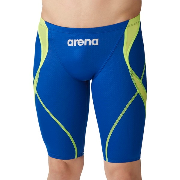 ARENA アリーナ メンズ 水着 レーシングスパッツ ハーフレッグ 水泳 水着 ARN4022M-BUYL メンズ