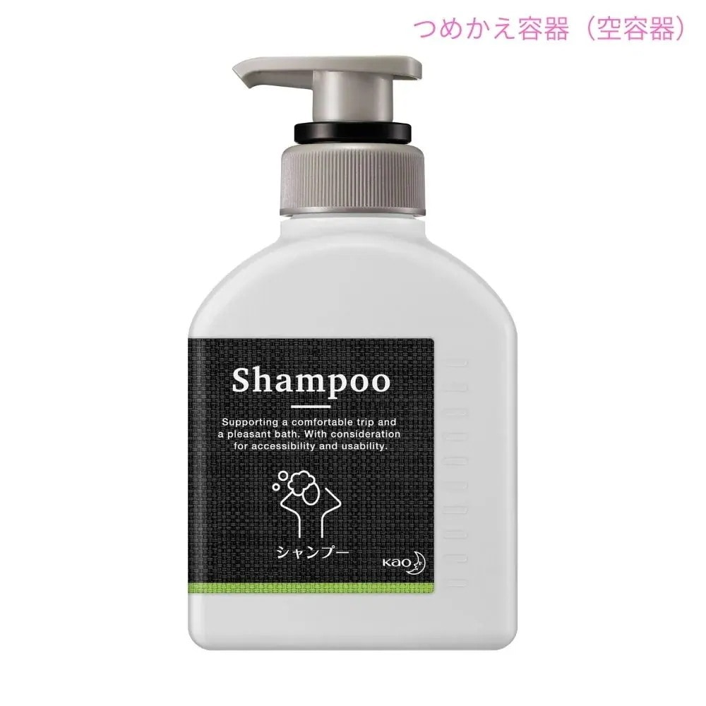 花王　シックタイプ　シャンプー　専用アプリケーター　空容器　花王商品コード：43685　400mL×12本入【取り寄せ商品・即納不可・代引き不可・返品不可】