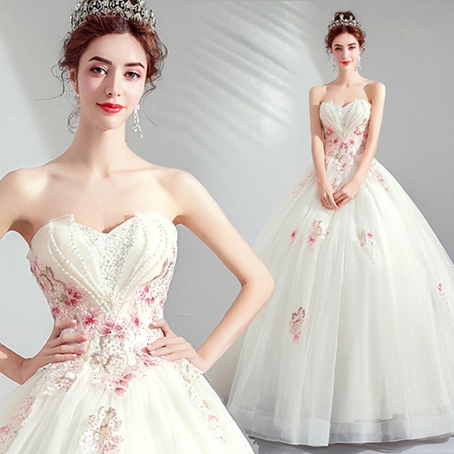 ウェディングドレス 二次会 結婚式 花嫁 ブライダル 演奏会 披露宴 ロング ウエディングドレス プレンセンスドレス 発表会 コンサート 大きいサイズ フォーマル 前撮り リゾート パーティードレス