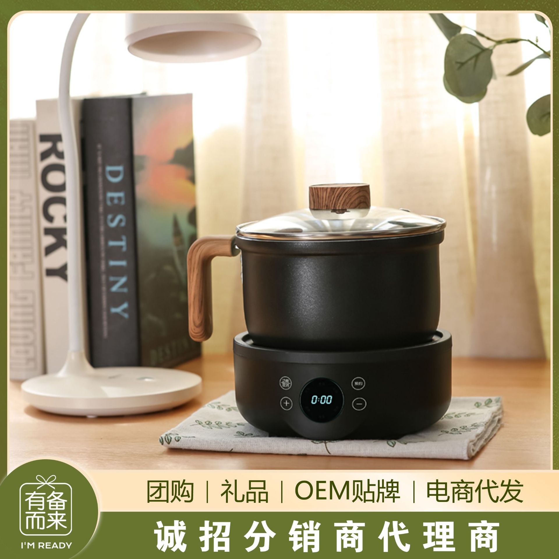 分離型電気調理器 クッカー 学生クッカー 家庭用小型電気調理器 多機能蒸し器蒸し器蒸し器調理用小型タイプポット電気ポット