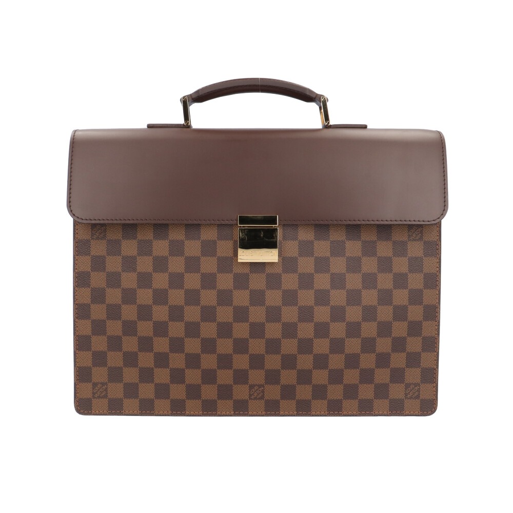ルイヴィトン アルトナPM ダミエ ビジネスバッグ ダミエキャンバス N53315 ブラウン LOUIS VUITTON 中古 美品