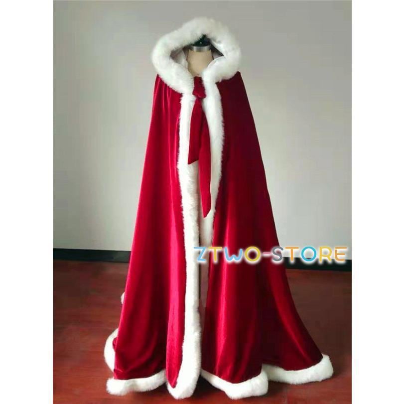 【大人気今年も登場】クリスマス マント 120cm 130cm 150cm 180cm 新劇 演出 イベント 魔法使い ローブ サンタ 仮装 コスチューム