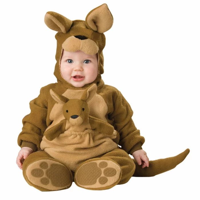 送料無料 ハロウィン 衣装 子供用 キッズ 着ぐるみ カンガルー コスプレ コスチューム プレゼント 誕生日 ギフト ベビー 赤ちゃん クリスマス ステージ 演出服