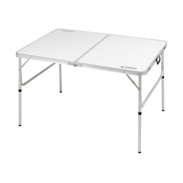 キャプテンスタッグ ラフォーレアルミツーウェイテーブル アジャスター付 LL 120x80cm UC-0509