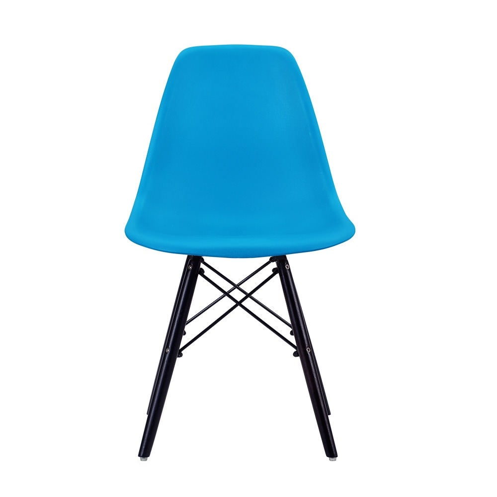 [国内即発送]【2脚セット】【ブルー座面＆ダークブラウン脚】イームズチェア リプロダクト ダイニングチェア ダイニングチェアー イームズチェア DSW eames イームズ チェアー DSW イームズ 8,676円