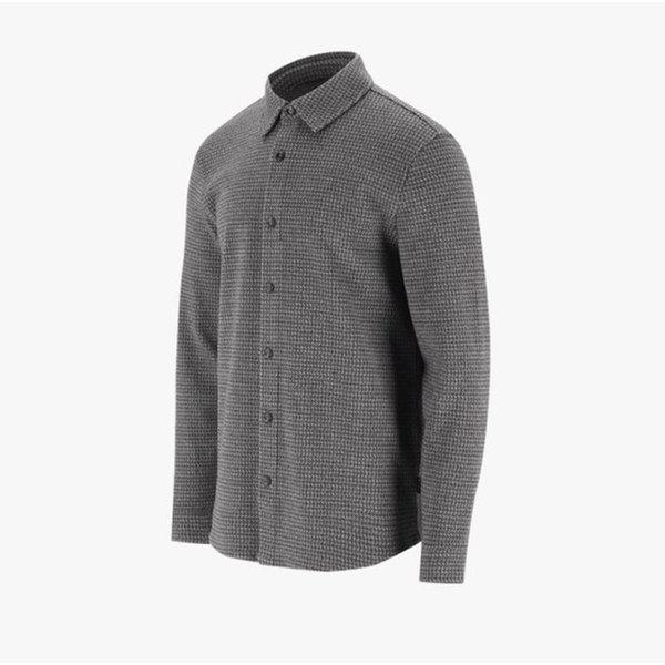 男性 秋 シャツ型 ポロシャツ 6K55205_YS