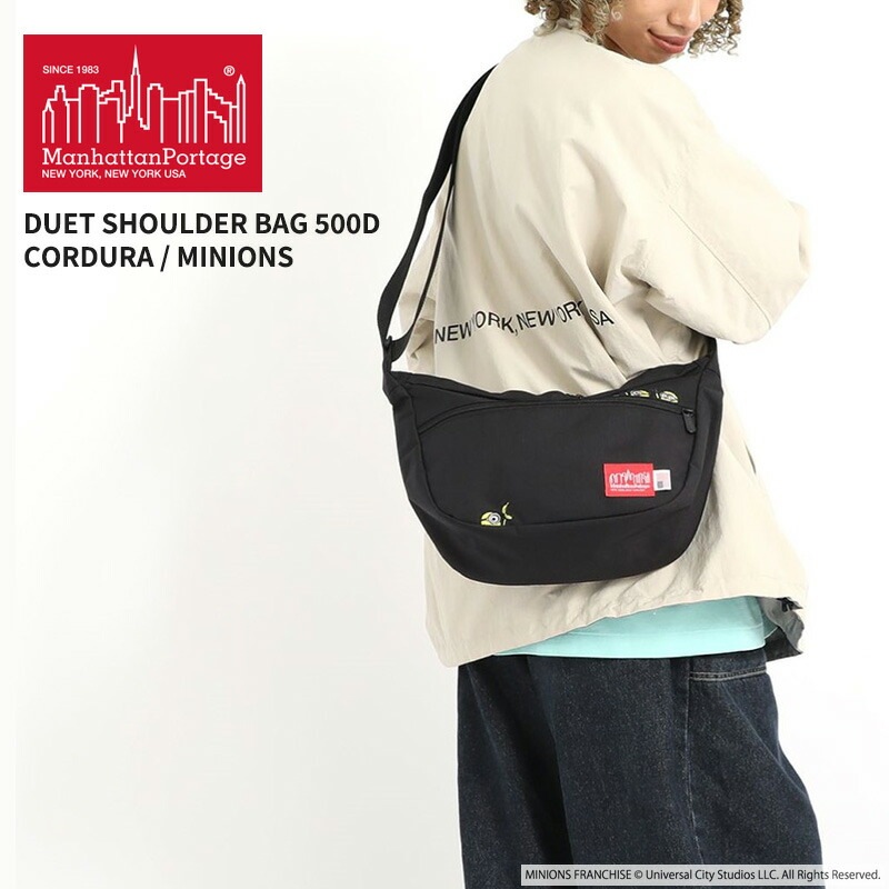マンハッタンポーテージ ミニオンズ ショルダーバッグ Manhattan Portage ショルダーバッグ MP2409MNOS