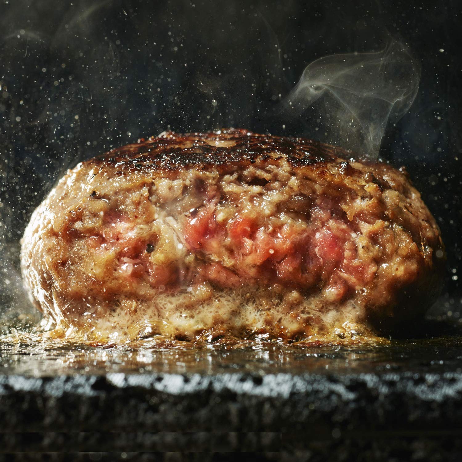 bonbori (ぼんぼり) 究極のひき肉で作る 牛100% 冷凍 ハンバーグ (200g×8個 / プレーン) ハンバーグソース 付き 1個ずつ個別包装 レトルト 人気 お取り寄せ 贈り物 ギフト